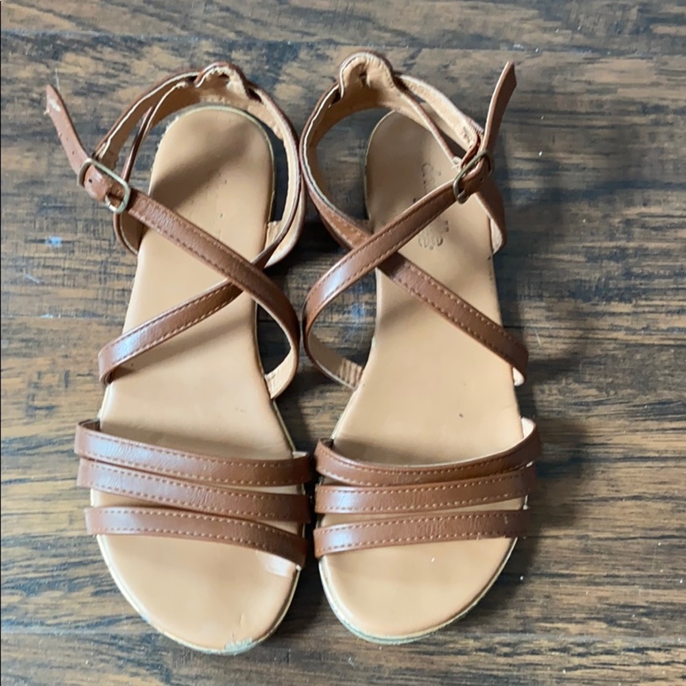 Brown sandals